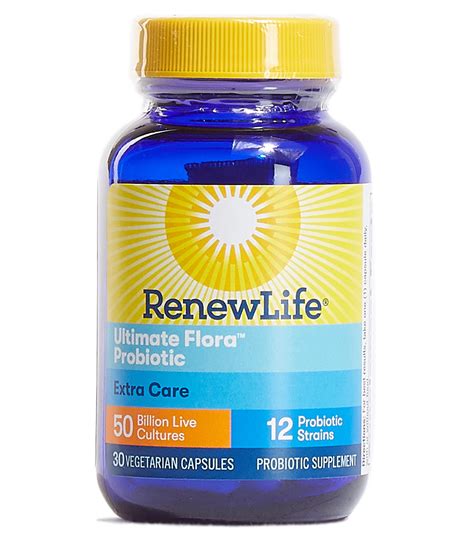 Renewlife Ultimate Flora Probiotic 50 Billion 30 Cápsulas El Palacio De Hierro