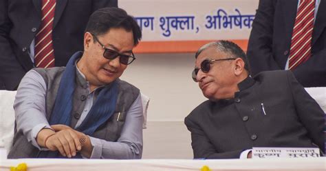 Nobody Can Warn Anyone Says Kiren Rijiju After SC Ultimatum To Centre