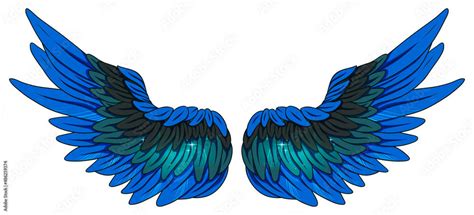 Dark Blue Angel Wings by Mendez1996 on DeviantArt