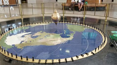 Foucault Pendulum At Richmond Science Museum Youtube