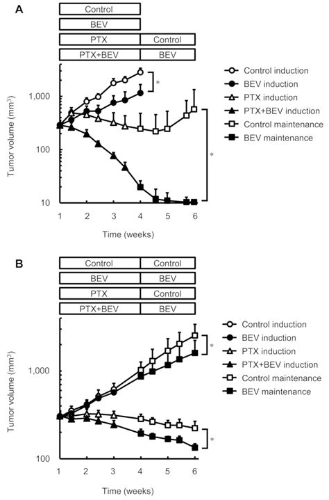 Sustained Effect Of Continuous Treatment With Bevacizumab Following