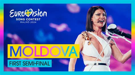 Natalia Barbu In The Middle Live Moldova First Semi Final