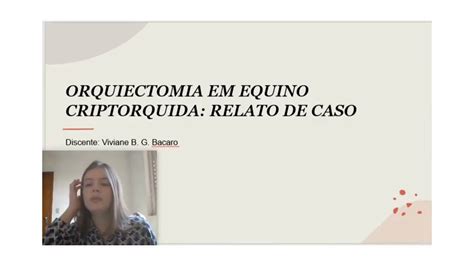 Relato De Caso Orquiectomia Em Equino Criptorquida Youtube