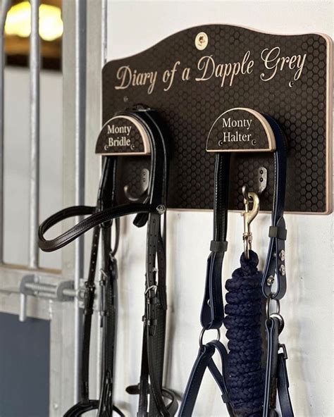 Bridle Hooks, Personalised Bridle Hooks, Bridle Rack, Unique Equestrian ...