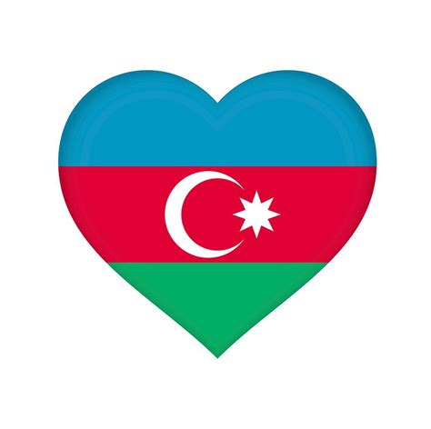 Flag Of Azerbaijan Heart Digital Art By Roy Pedersen Fine Art America