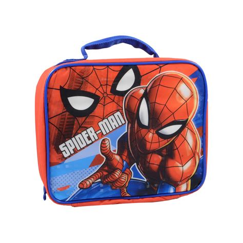 Marvel Shop Spiderman Lunch Bag School Supplies Bundle Spiderman