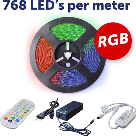 Led Strip Set Rgb Meter Leds Per Meter Cob Egale