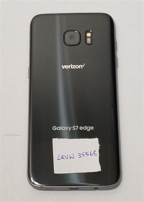 Samsung Galaxy S7 Edge Verizon Black 32GB SM G935V LRVW35568