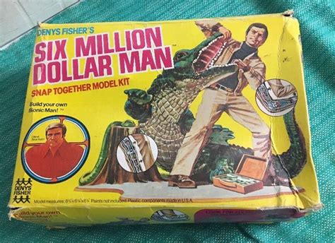 Denys Fisher SIX MILLION DOLLAR MAN Kit Teeth Of Terror UK Issue