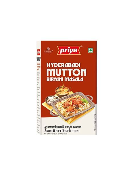 Priya Hyderabadi Mutton Biryani Masala Powder G