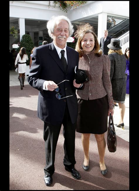 Photo Jean Rochefort Et Sa Femme Fran Oise Vidal Lors Du Qatar Prix