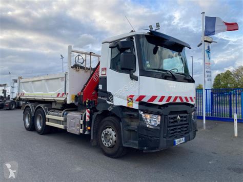 Camion Renault Tri Benne Cif C Series 430 6x4 Gazoil Euro 6 Grue