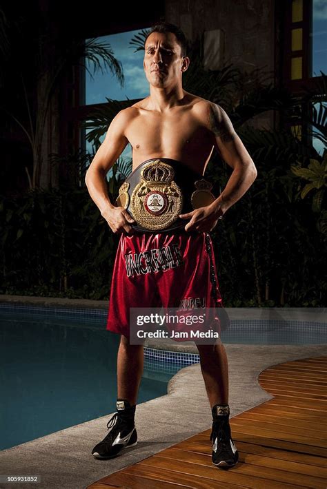 Mexican Boxer Hugo Cazares World Champion Super Fly World Boxing