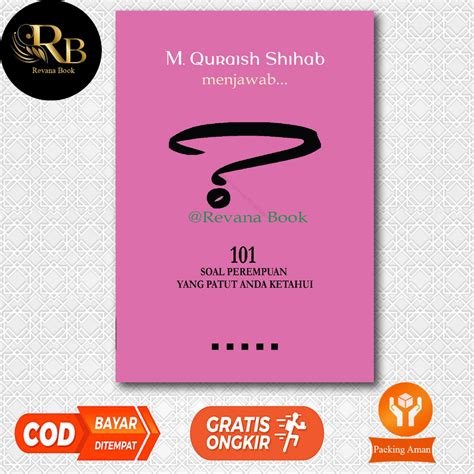 Jual Buku M Quraish Shihab Menjawab 101 Soal Perempuan Yang Patut