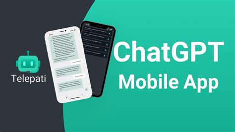 Telepati Chatgpt Mobile App Youtube