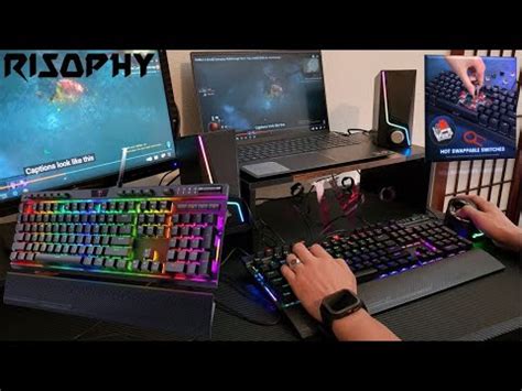 RisoPhy Mechanical Gaming Keyboard Review Take Gaming To The Next