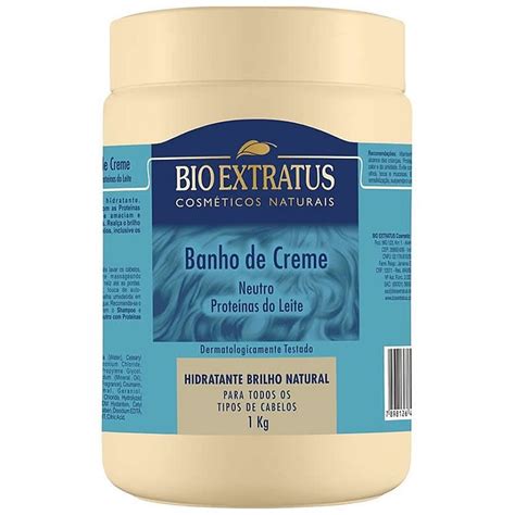 Creme Bio Extratus Hidratação - Creme De Hidratação Bio Extratus Neutro / Proteínas Do Leite 1Kg ...