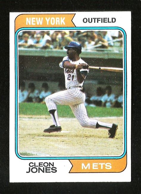 Topps Set Break Cleon Jones Nrmint New York Mets Ebay