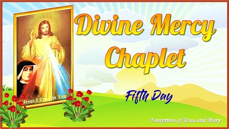 Fifth Day Novena Of The Divine Mercy YouTube