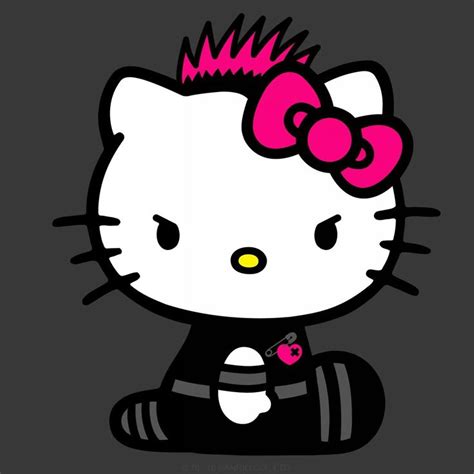 Rock Out And Be Punk For A Day Hello Kitty Drawing Hello Kitty