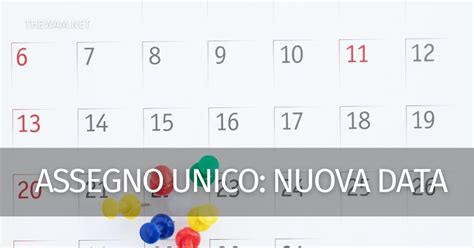 Assegno Unico Gennaio Spunta Una Nuova Data