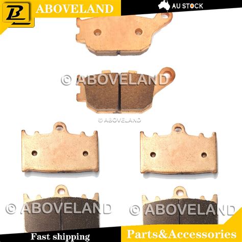 Front Rear Sintered Brake Pads For Kawasaki Klz B Versys