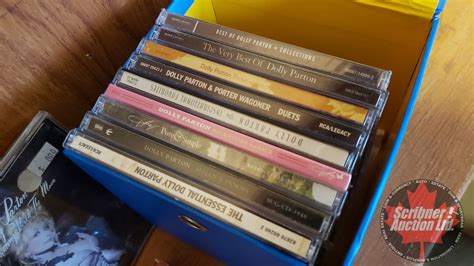 Dolly Parton Collector Combo Cds 10 And Books 4 See Pics For Titles Scribner Auction Ltd