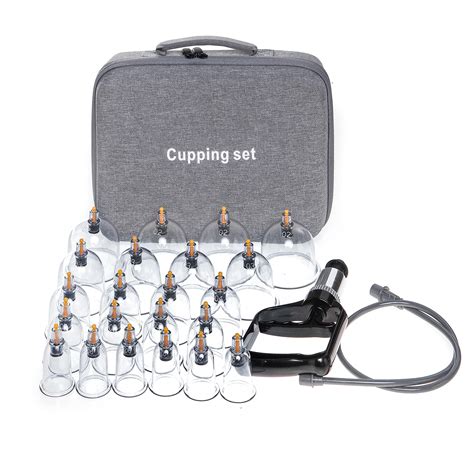 Buy Cupping Set Massage Therapy Cups Vacuum Cups Myofascial