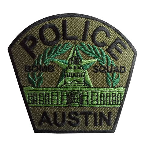 Police Austin Logo Iron on Patches Adhesive Emblem Stickers - Etsy UK