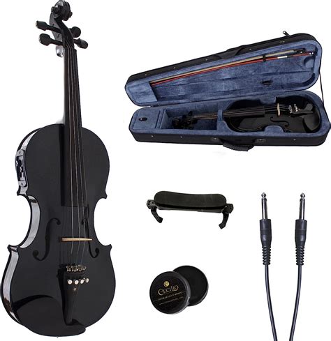 Cecilio Cvnae Black Sr Viol N Electroac Stico Color Negro