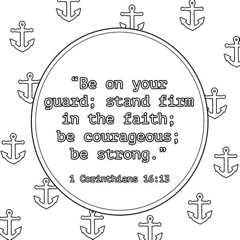 Coloring Pages For 1 Corinthians 13