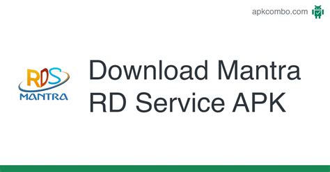 Mantra RD Service 1.0.4 APK - Download 
