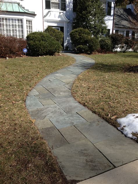 Bluestone Walkway Modern Landscaping Bluestone Walkway Flagstone Patio