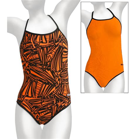 Dolfin Reversible Competition Swimsuit Chloroban® Cross Back 1