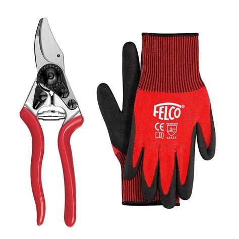 Felco Model 6 Compact Secateurs With Gloves Pruning Shears Genuine