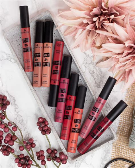 Essence Stay 8h Matte Liquid Lipsticks The Beauty And The Blonde