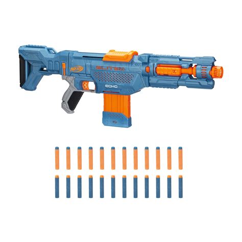 Nerf Elite Echo Cs Blaster Gun Nerf Blaster Nerf Toy Gun Nerf