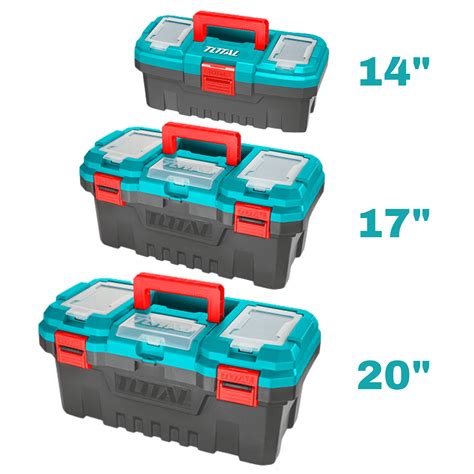 Ripley CAJA PARA HERRAMIENTAS TOTAL TPBXK0031 SET DE 3 EN 1