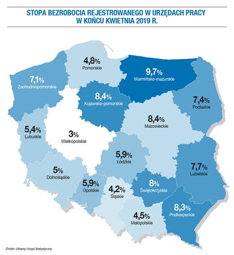 Bezrobocie W Polsce W Kwietniu 2019 R Dane GUS Forbes