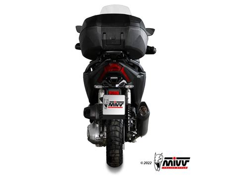 MV HO 0004 LV TERMINALE MOVER MIVV INOX NERO HONDA SH 350 2022 2024