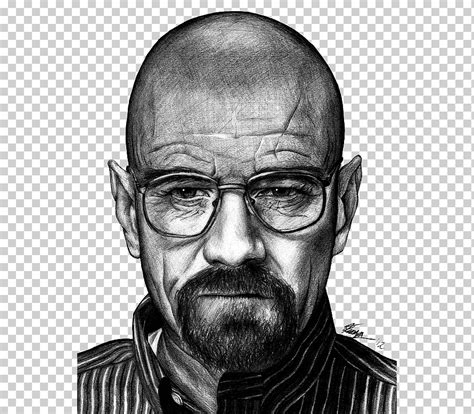 Bryan Cranston Walter Blanco Rompiendo Mal Jesse Pinkman Sketch Walter