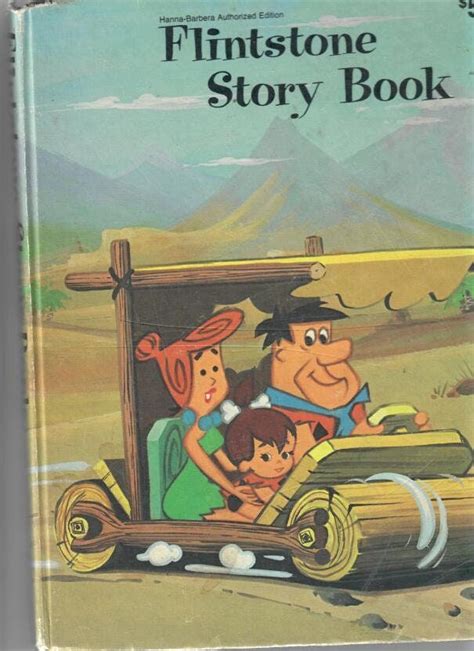 Vintage Flintstone Story Book By Horace J Elias Hc 1974 Hanna Barbera