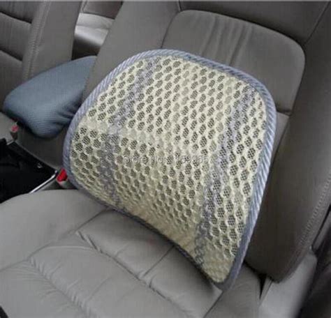 Mesh Breathable Massage Car Seat Cushion Lumbar Support Tournure Cushions Lumbar Tournure Velvet