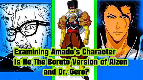 Examining Amado's Character- Is He The Boruto Aizen or Dr. Gero| Boruto ...