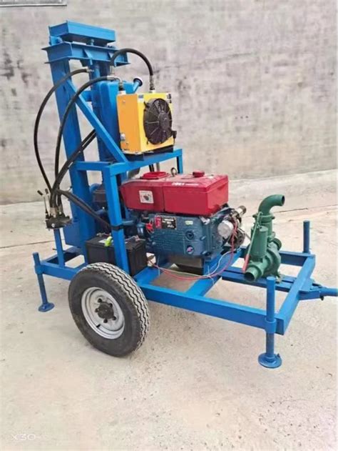 Manual Water Well Drilling Rig Machine Hydraulic Well Drilling Water