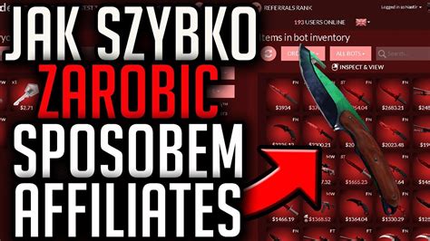 Jak zarobić sposobem affilates w cs go YouTube