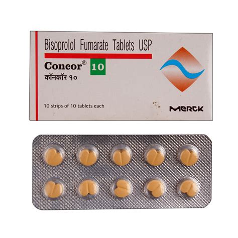 Buy Concor 10mg 10 Tablets Online At Best Prices Wellness Forever