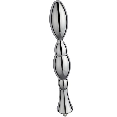 Hismith 8 48 Metal Bead Anal Dildo