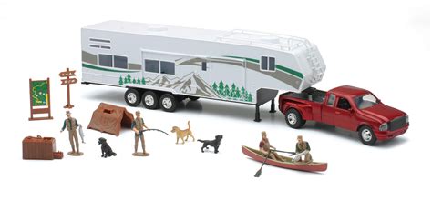 Toy Pickup Truck And Trailer