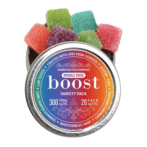 Boost Gummies Variety Pack Thc Doobdasher